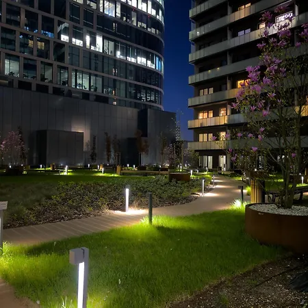 Urban Global 23rd Floor No 20 - Air Condition - Free Garage Катовице